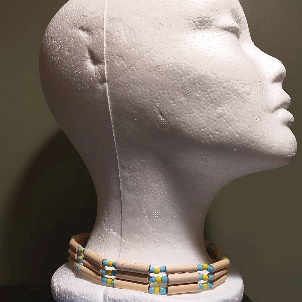 Beaded choker